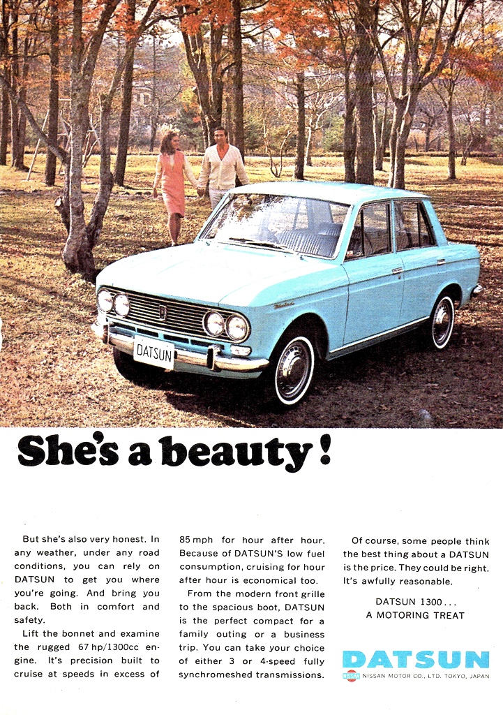 1967 Datsun 1300 4 Door 